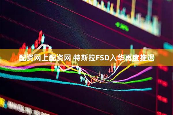 配资网上配资网 特斯拉FSD入华再度推迟